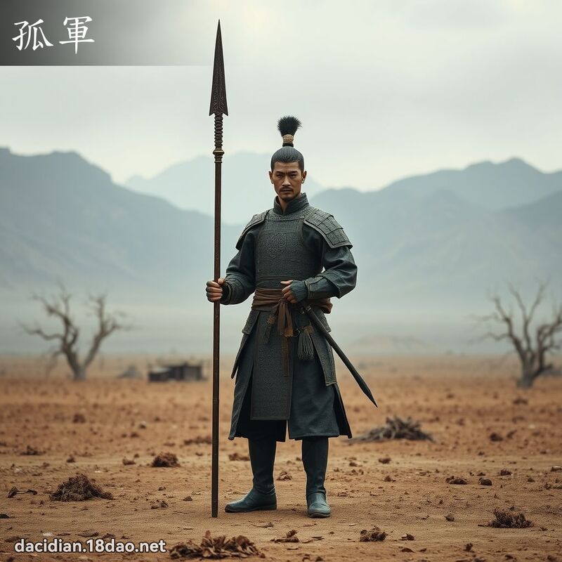 孤軍 - 國語大辭典配圖