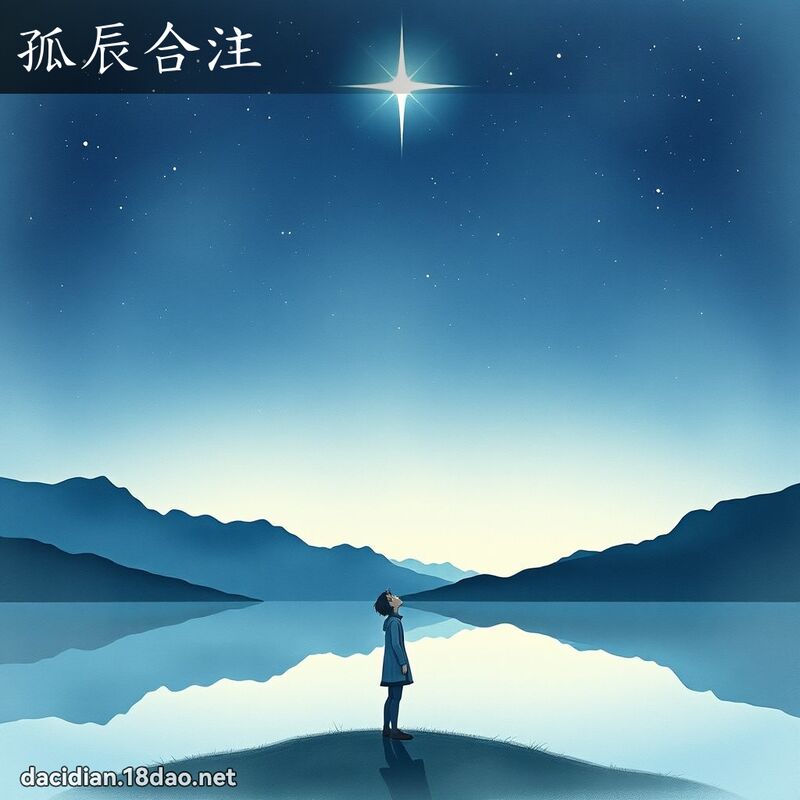孤辰合注 - 國語大辭典配圖