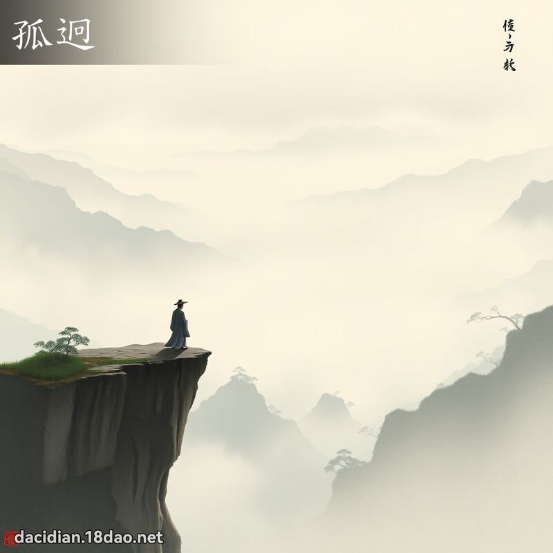 孤迥 - 國語大辭典配圖