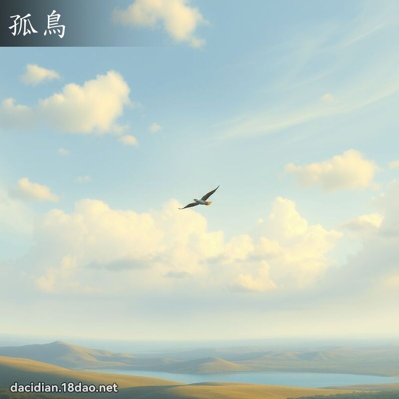孤鸟 - 国语大辞典配图