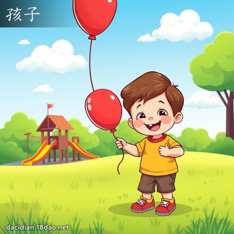 孩子 - 國語大辭典配圖