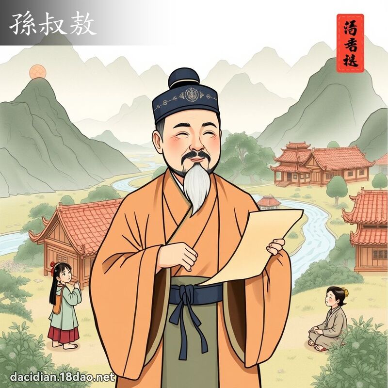 孙叔敖 - 国语大辞典配图