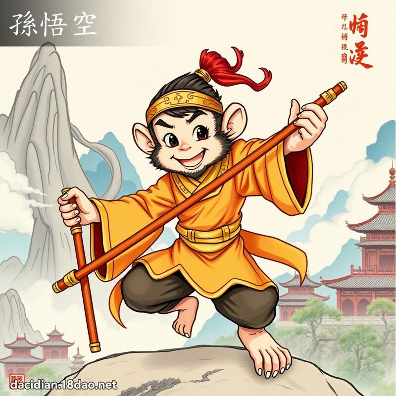 孙悟空 - 国语大辞典配图