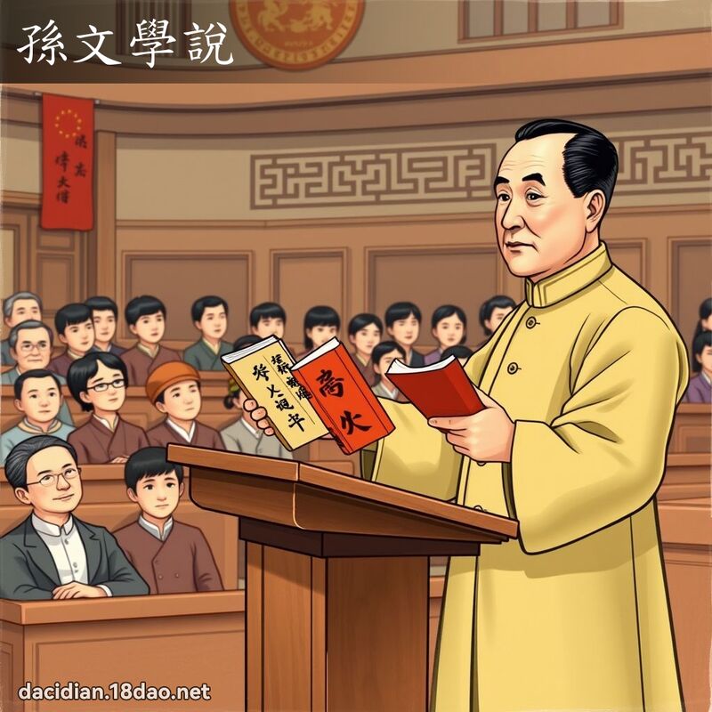 孙文学说 - 国语大辞典配图
