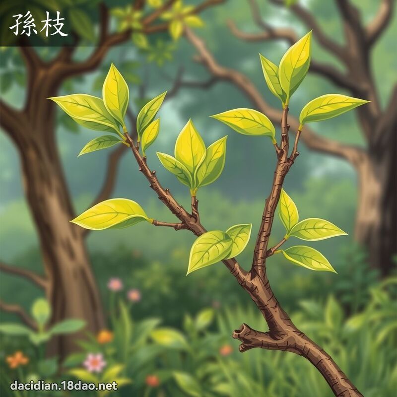 孫枝 - 國語大辭典配圖