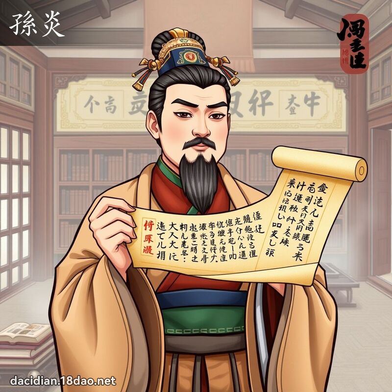 孙炎 - 国语大辞典配图