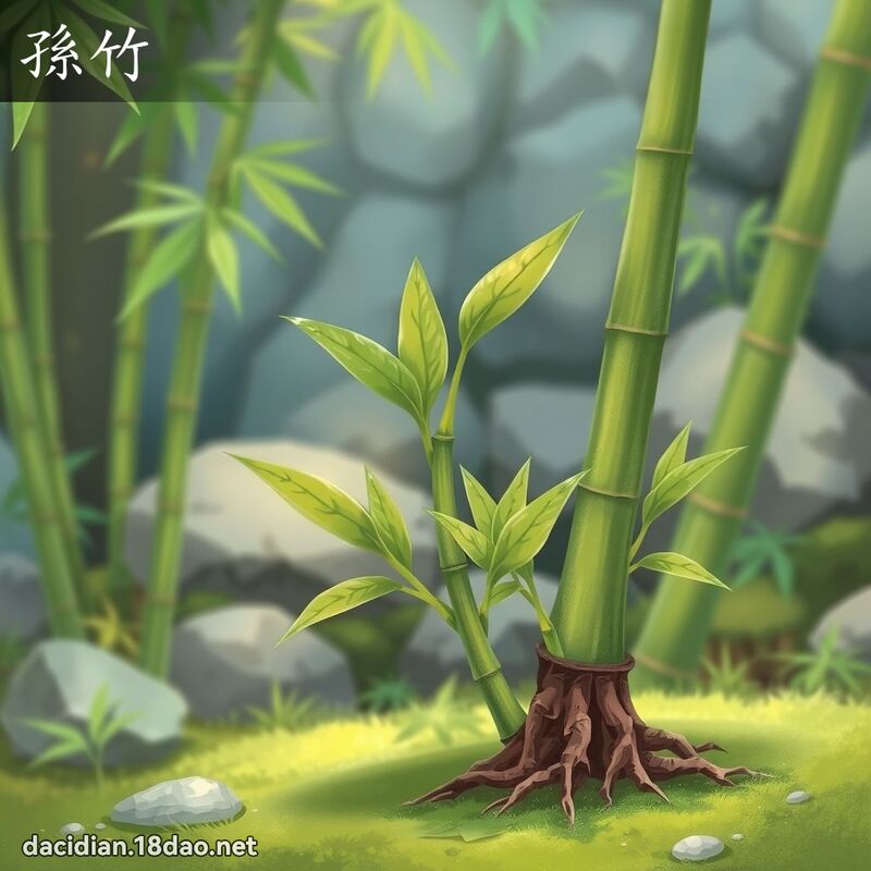 孫竹 - 國語大辭典配圖