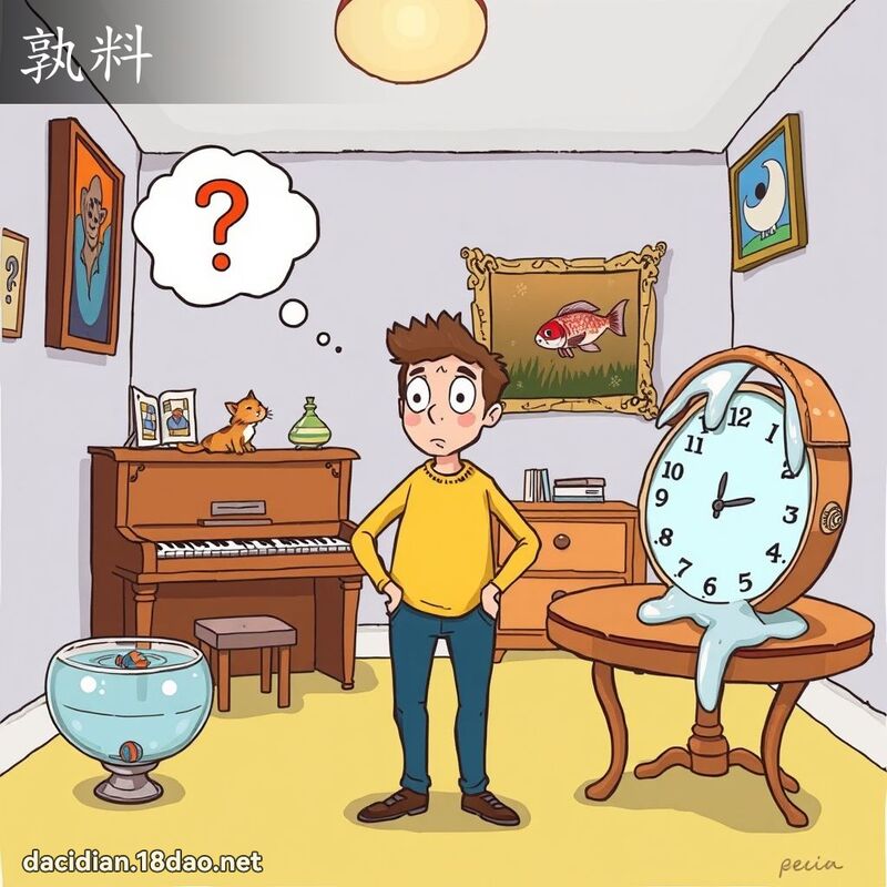 孰料 - 国语大辞典配图