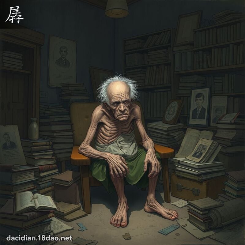 汉字: 孱 (多音字)
