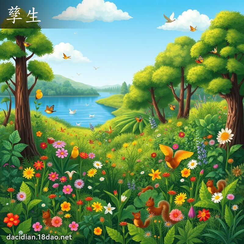 孳生 - 国语大辞典配图