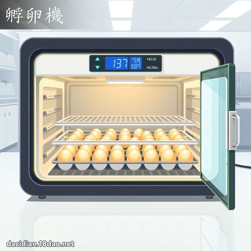 孵卵机 - 国语大辞典配图