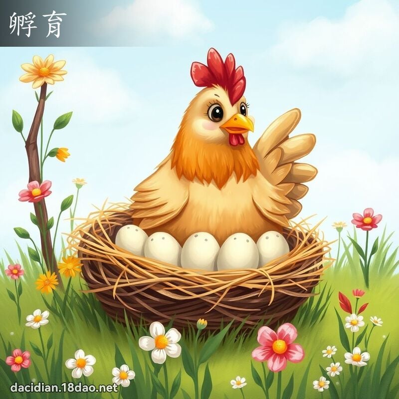 孵育 - 國語大辭典配圖