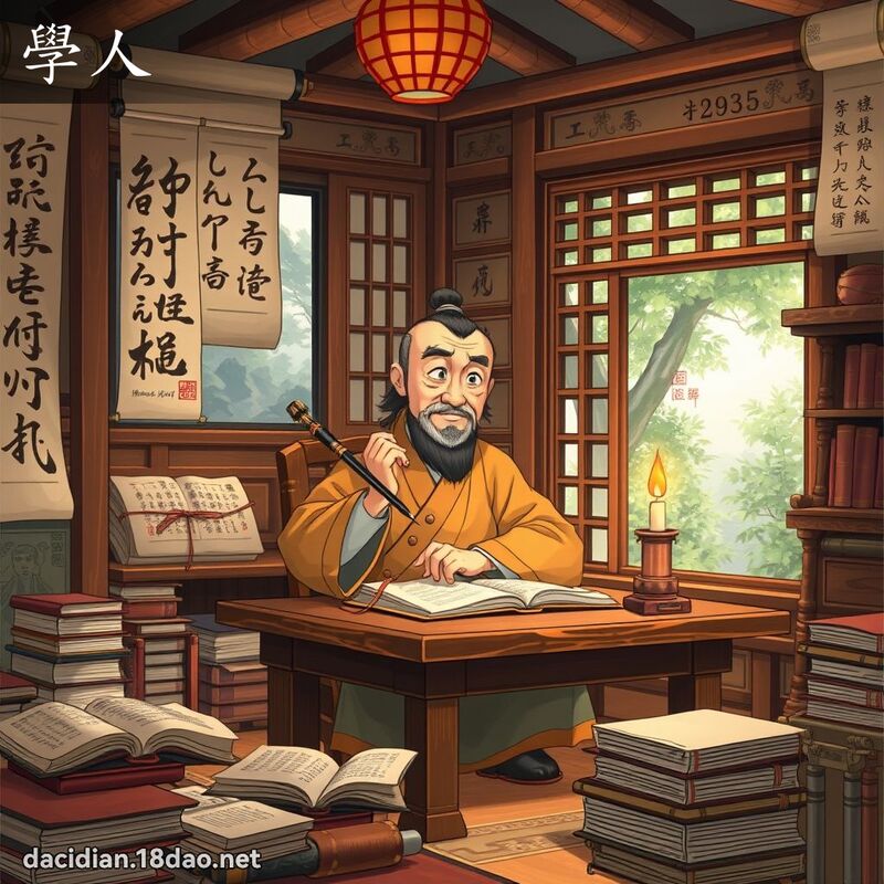 学人 - 国语大辞典配图