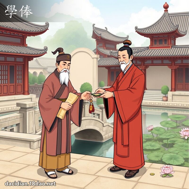 學俸 - 國語大辭典配圖