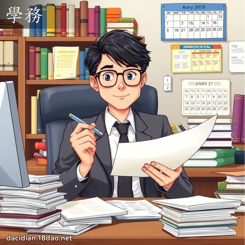 學務 - 國語大辭典配圖