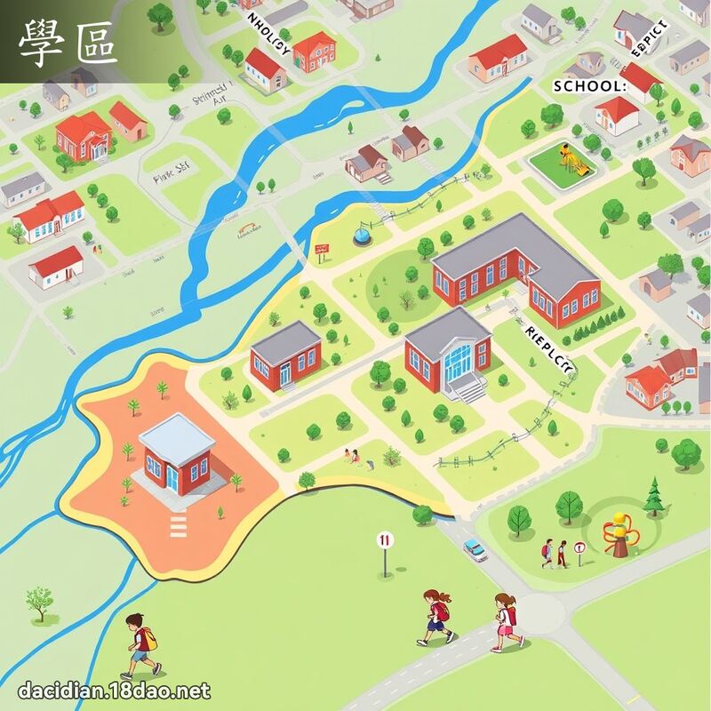學區 - 國語大辭典配圖