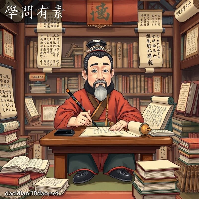 学问有素 - 国语大辞典配图