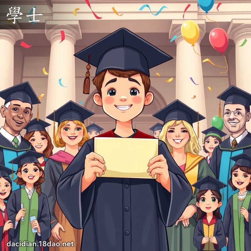 学士 - 国语大辞典配图