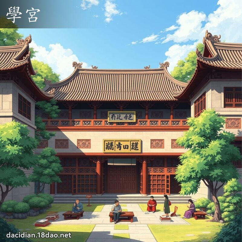 学宫 - 国语大辞典配图