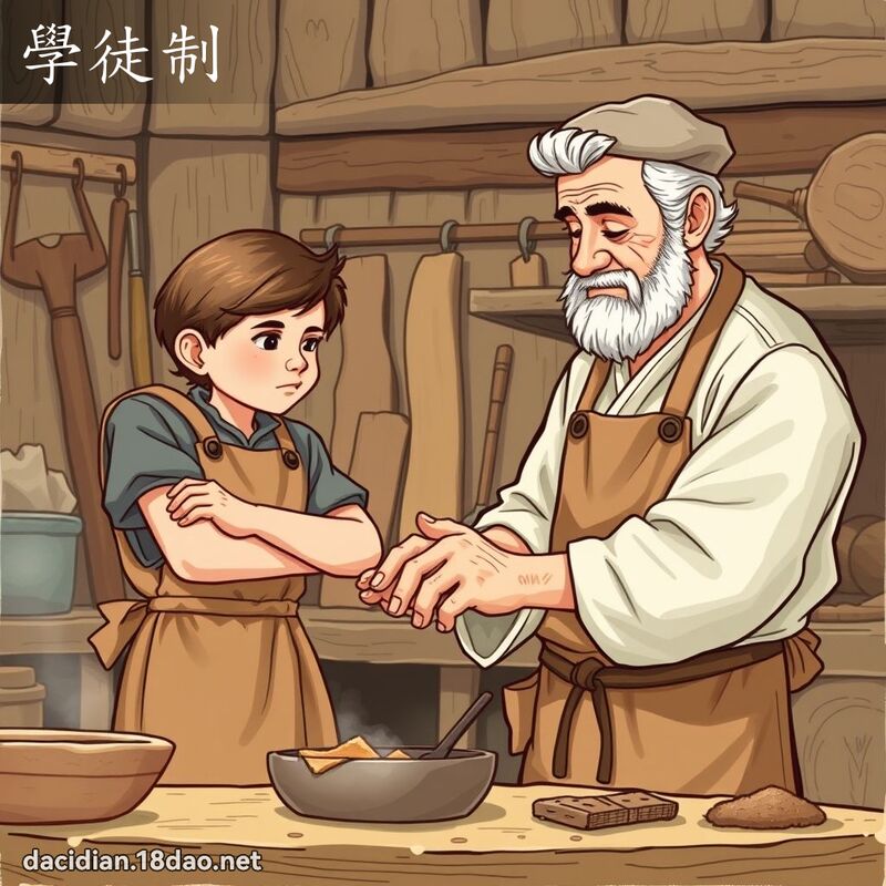 学徒制 - 国语大辞典配图