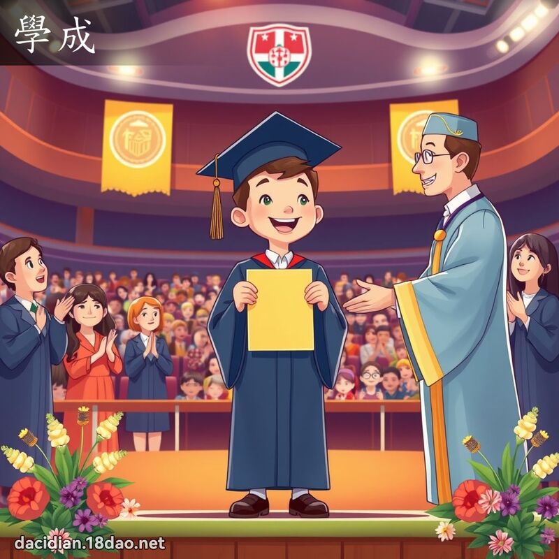 學成 - 國語大辭典配圖