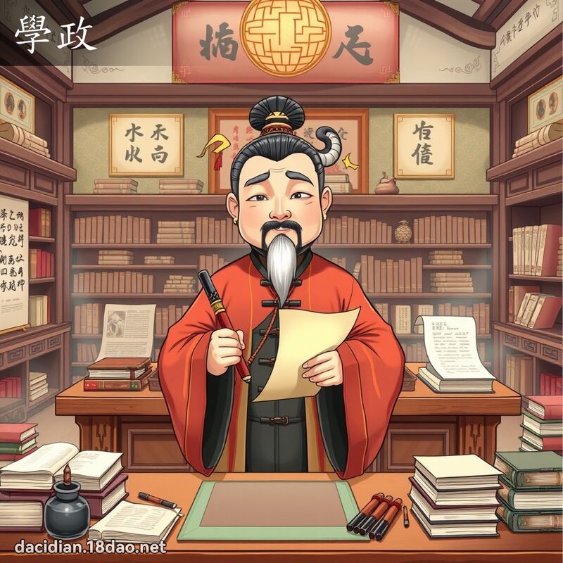 學政 - 國語大辭典配圖
