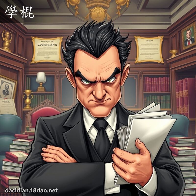 學棍 - 國語大辭典配圖