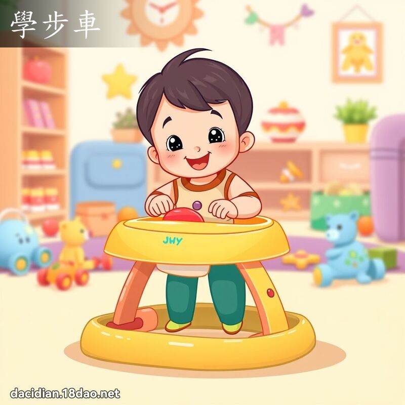 學步車 - 國語大辭典配圖