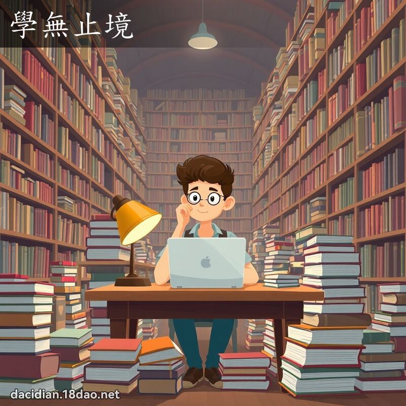 學無止境 - 國語大辭典配圖