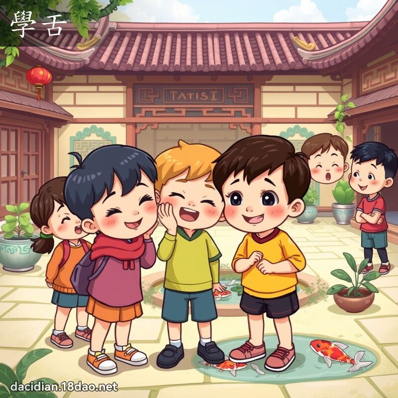 学舌 - 国语大辞典配图