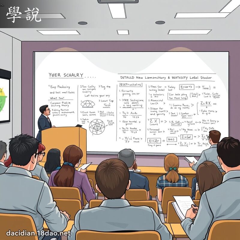 词语: 学说 (多意词)