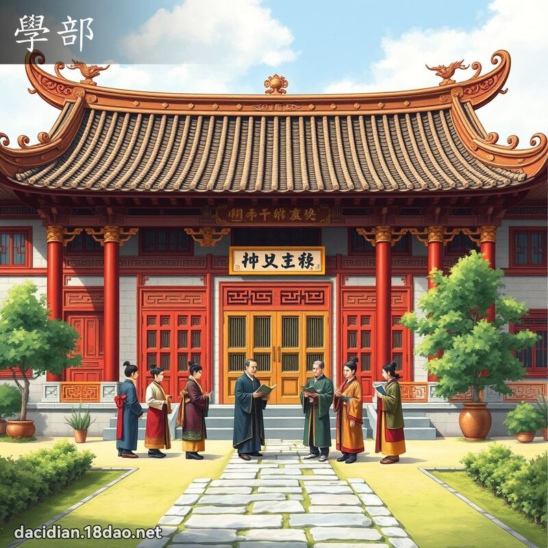 学部 - 国语大辞典配图