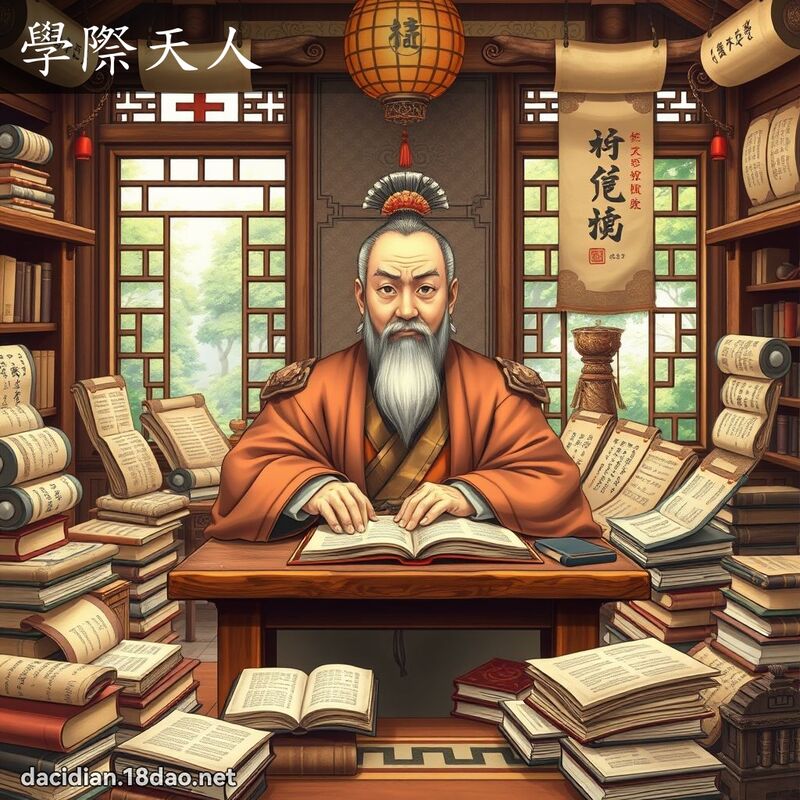 學際天人 - 國語大辭典配圖