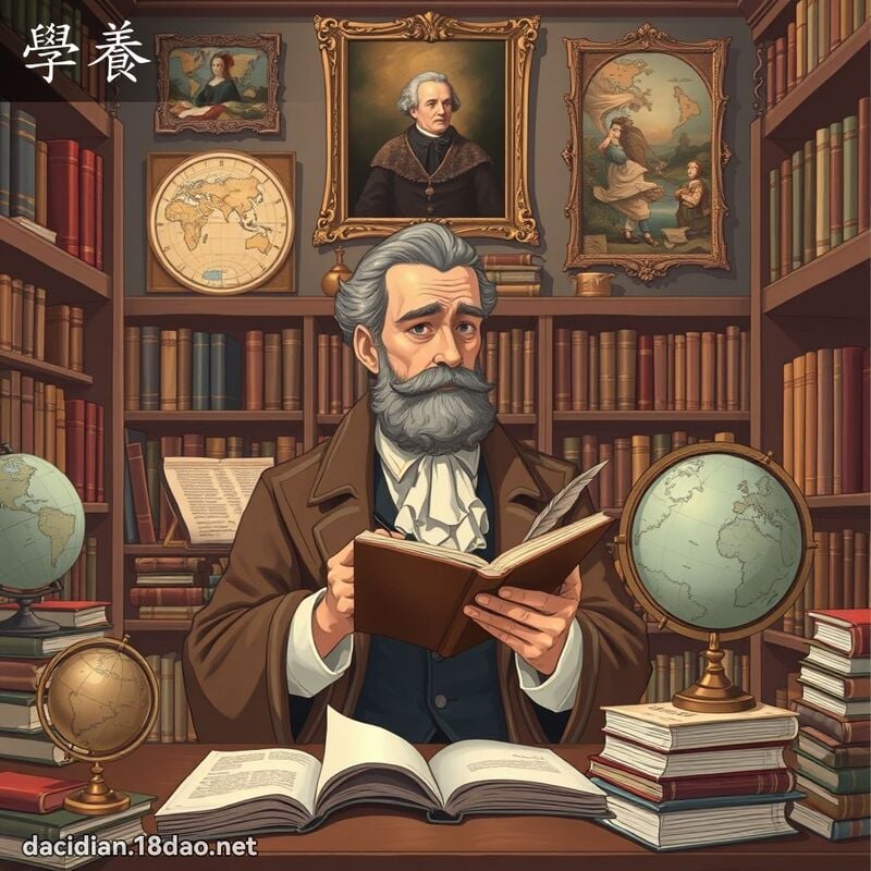 學養 - 國語大辭典配圖