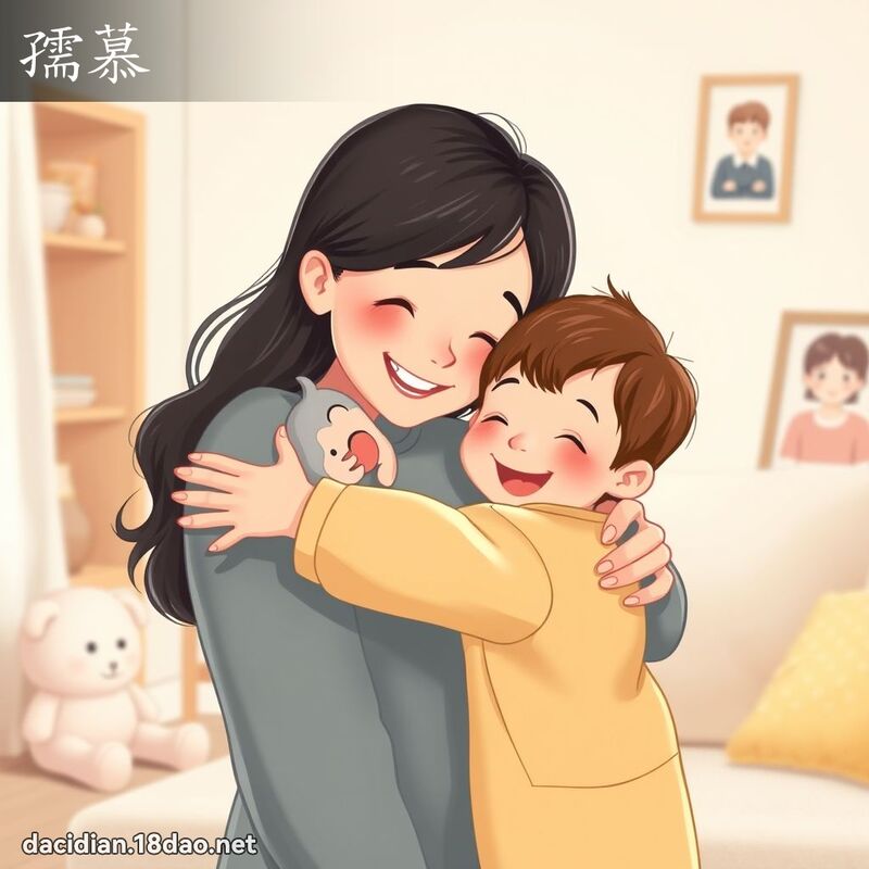 孺慕 - 國語大辭典配圖