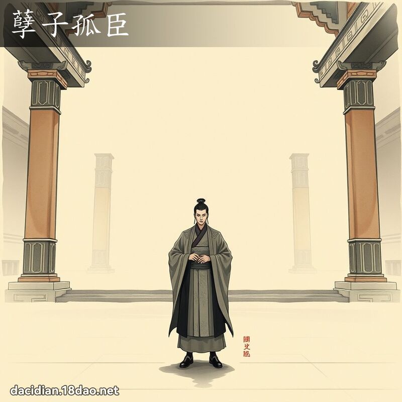 孽子孤臣 - 國語大辭典配圖