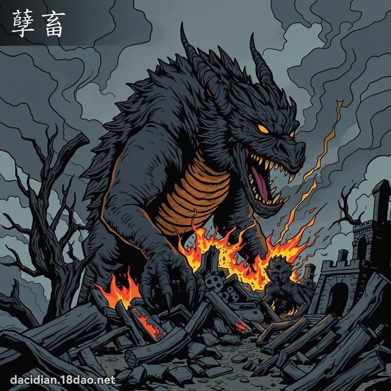 孽畜 - 国语大辞典配图