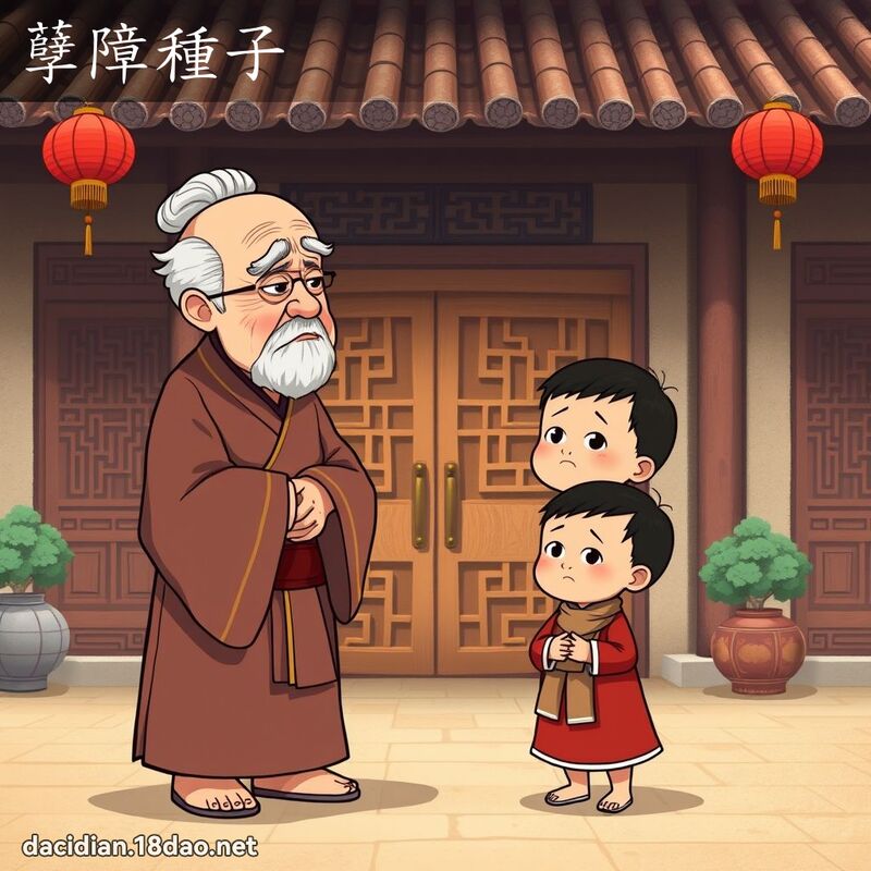 孽障种子 - 国语大辞典配图