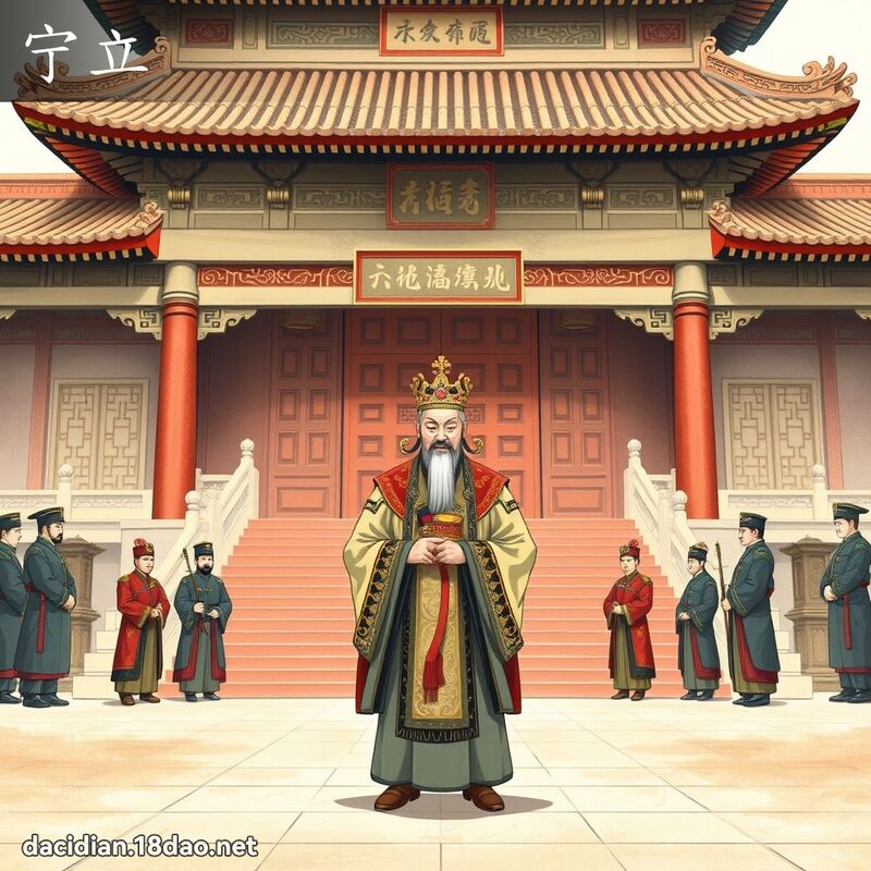 宁立 - 国语大辞典配图