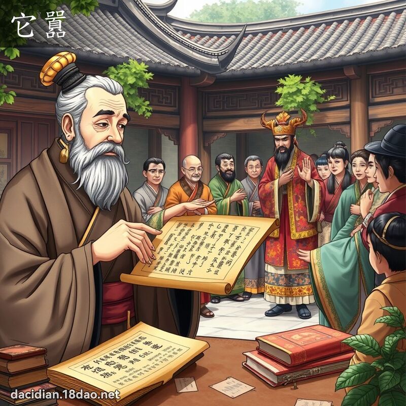 它囂 - 國語大辭典配圖