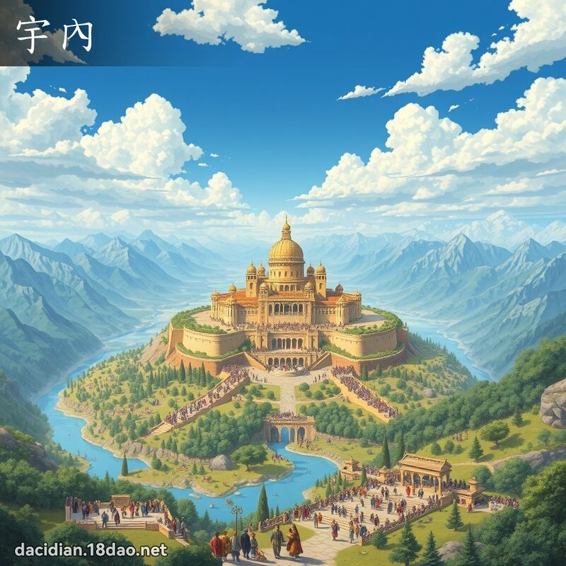 宇內 - 國語大辭典配圖