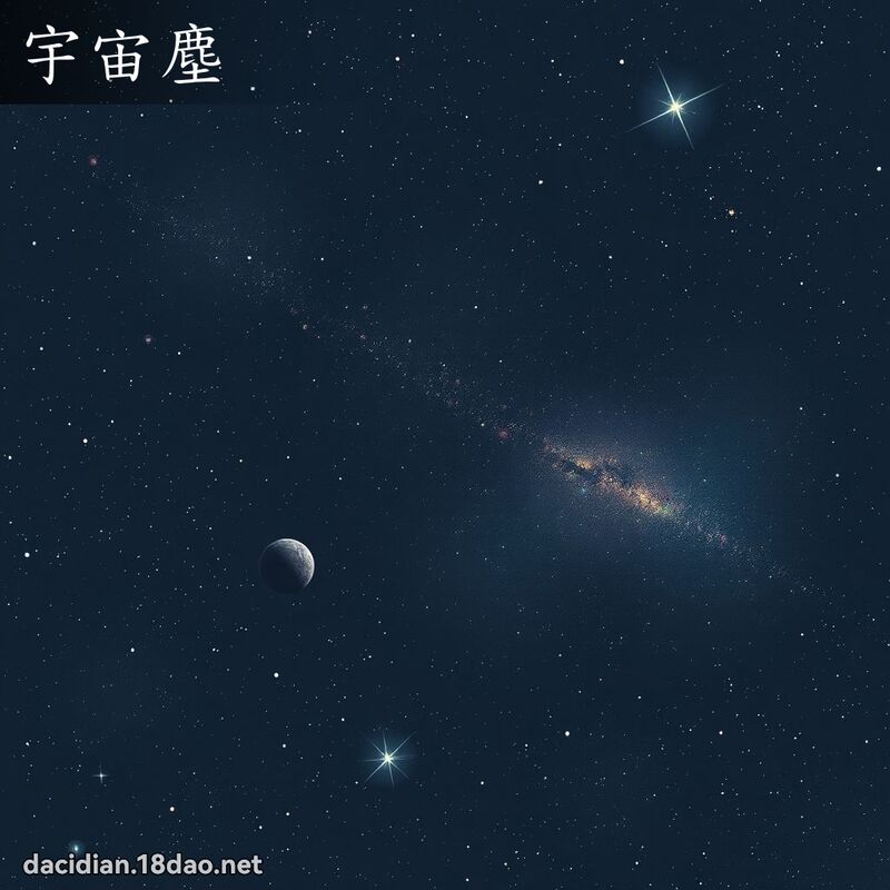 宇宙塵 - 國語大辭典配圖