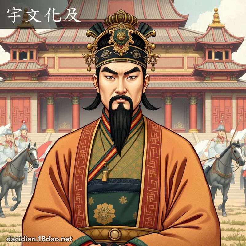 宇文化及 - 国语大辞典配图