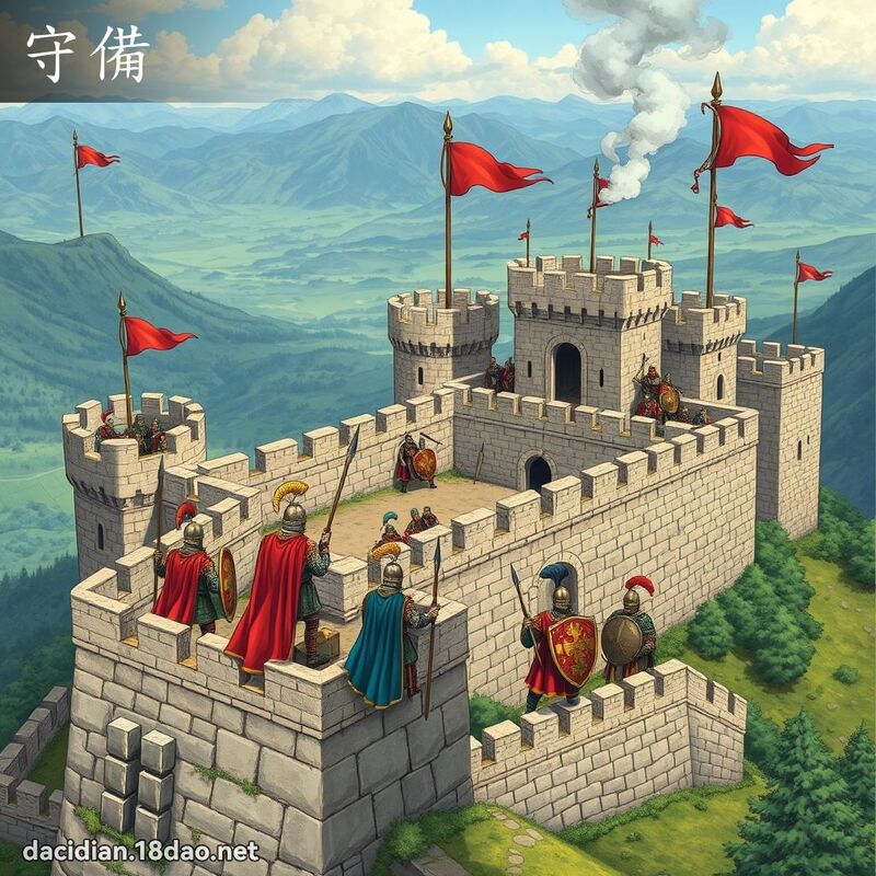 守备 - 国语大辞典配图