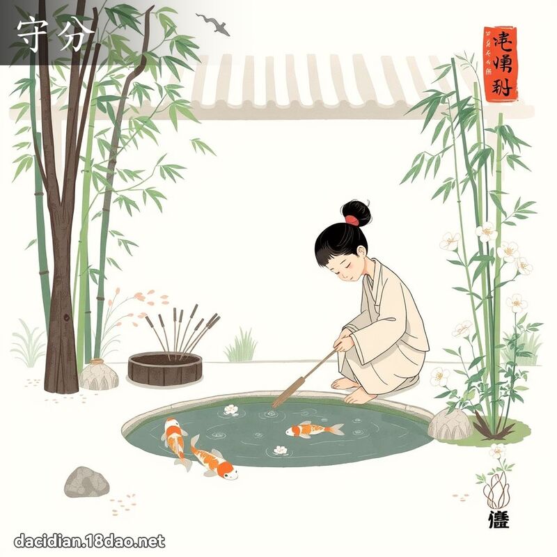守分 - 國語大辭典配圖