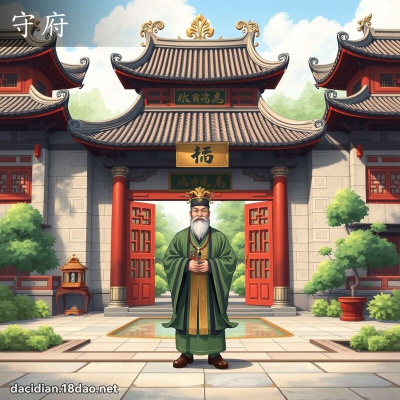 守府 - 國語大辭典配圖