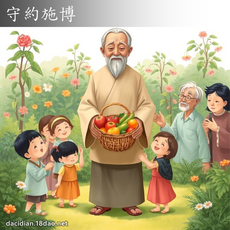 守約施博 - 國語大辭典配圖