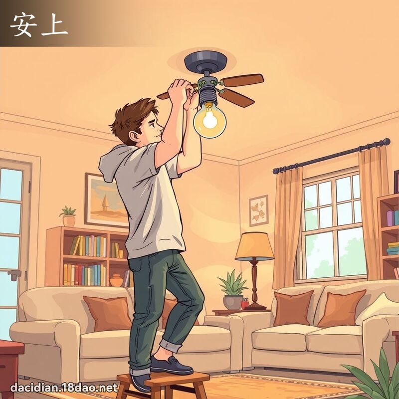 安上 - 國語大辭典配圖