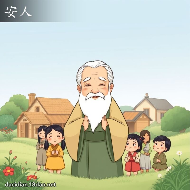 安人 - 國語大辭典配圖