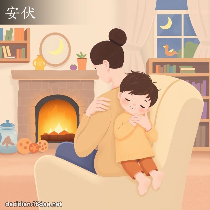 安伏 - 國語大辭典配圖